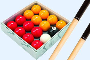 Accessories supplied with the Fusion Outdoor pool table