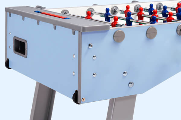 The FAS Smart football table folded.