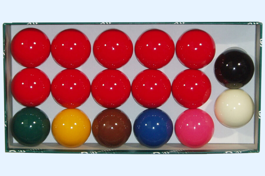 The Aramith 2-Inch 17 Ball Snooker Set.
