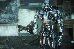 A screenshot from Terminator Salvation