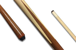 Maple 57-Inch One Piece 8 Ball Pool Cue Tip And Bottom