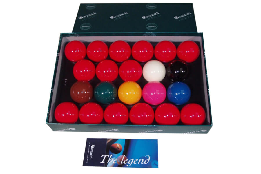 The Aramith Snooker Ball Set.