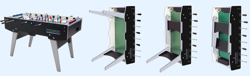 The Garlando Champion folding system