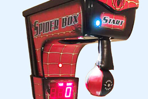 The front of the Spider boxing machine