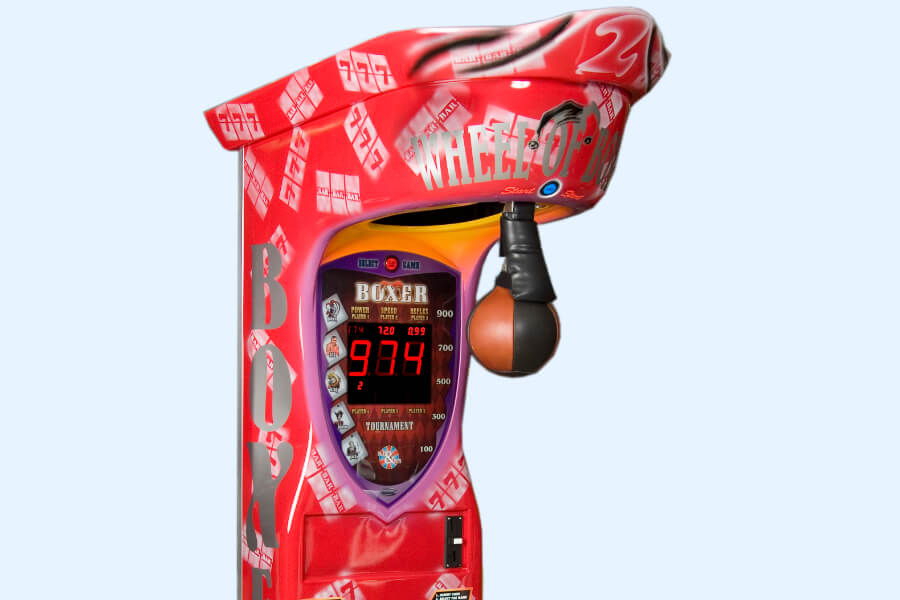 The Boxer Wheel of Boxing Arcade Machine.