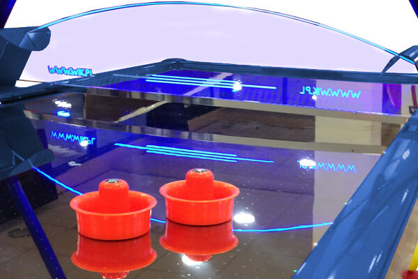 The Wik Gold air hockey