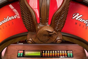 The Rock-Ola Bubbler Jukebox Frame