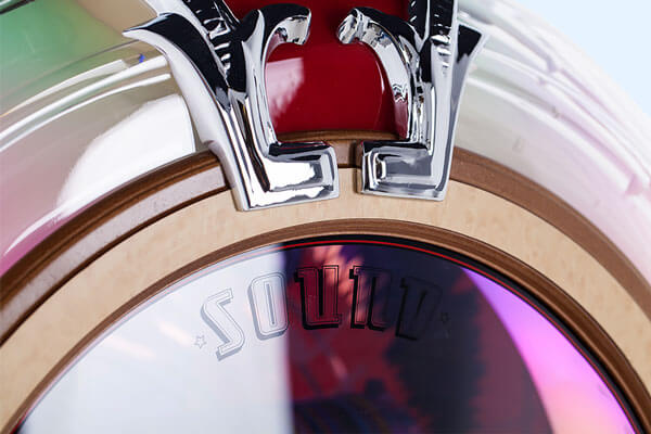 The Sound Leisure SL15 Slimline CD Jukebox Top Lights and Glass