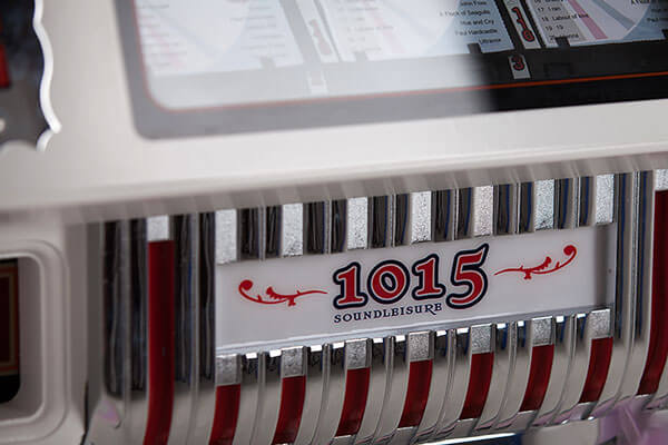 The Juke Britannia CD Jukebox Cabinet Detail