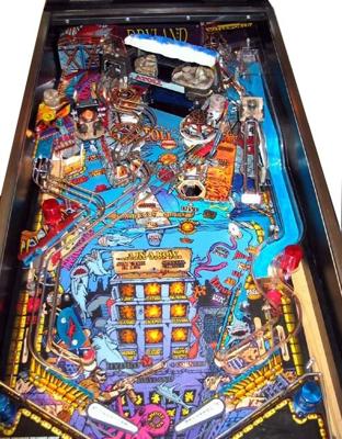 Pinball Playfield Layout