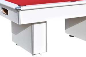 The Silverlight Deluxe From Bilhares Europa Table Finish Colors