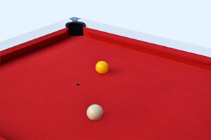 The Slimline pool table