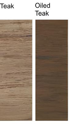 Table Specifications & Finish Options