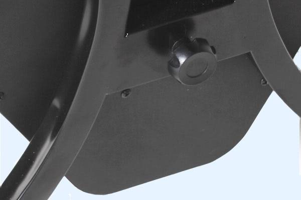 The Trisport games table locks into place after rotation