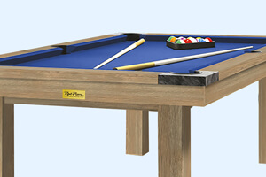 Carreira pool table surface.