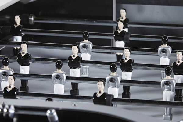 Players on the Rene Pierre Match table