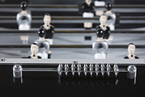 The scoring abacus on Rene Pierre Match table