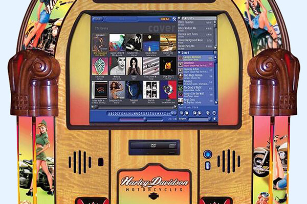 The Rock-Ola Bubbler Jukebox Frame
