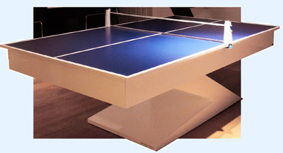 The Zen fitted with a table tennis top