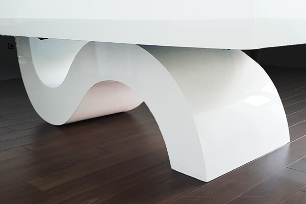 The Picasso pool table leg