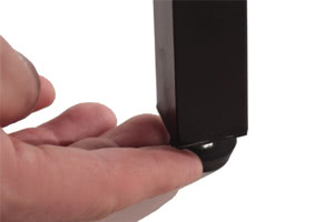 Keep your Tekscore folding pool table level with individual adjusters
