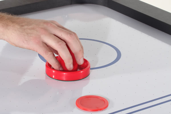 The 7ft Multi Games table's fast, exciting air hockey playfield