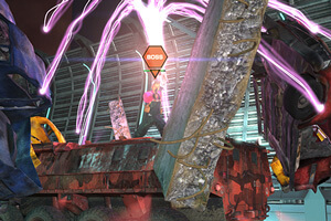 A screenshot from Time Crisis 5