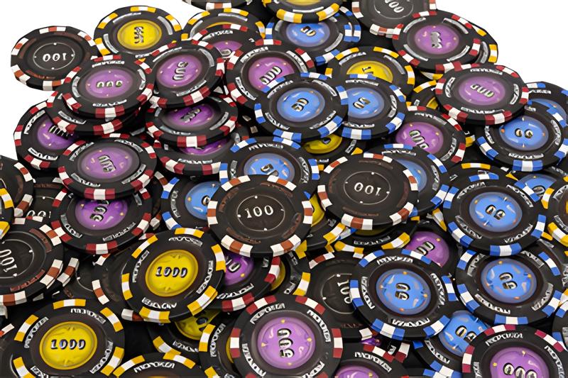 Pro Poker 500 Piece Numbered Poker Chip Set 14g Liberty Games