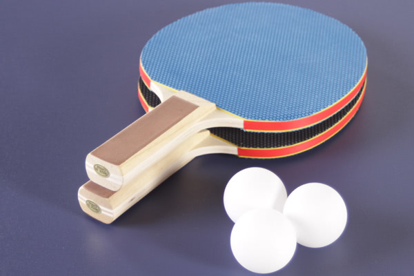 Free accessories supplied with the Tekscore table tennis top