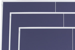 Three tennis table top sizes are available