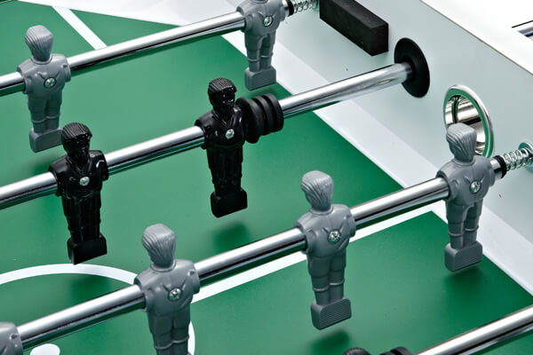 The Classic foosball table has a regulation 4ft pitch