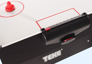The 5ft Multi Game's air hockey playfield