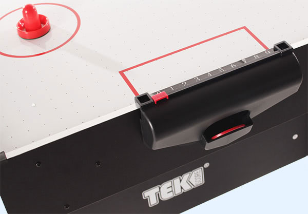 The 5ft Multi Game's air hockey playfield