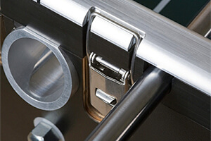 Robust CNC machined parts.