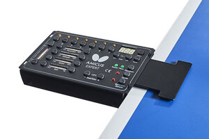 The Butterfly Amicus Expert Table Tennis Practice Robot.