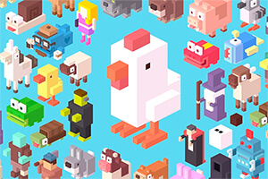 Hit game Crossy Road Arcade machine
