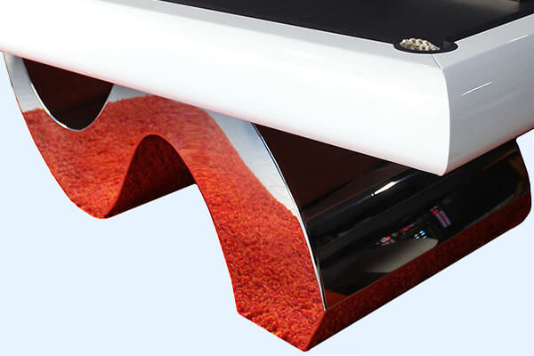 The curved stand of a Picasso Luxury