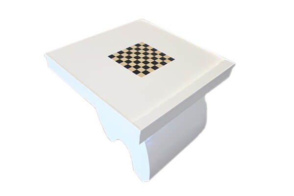 A Picasso card and games table