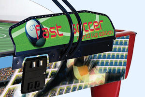 The Fast Soccer air hockey table