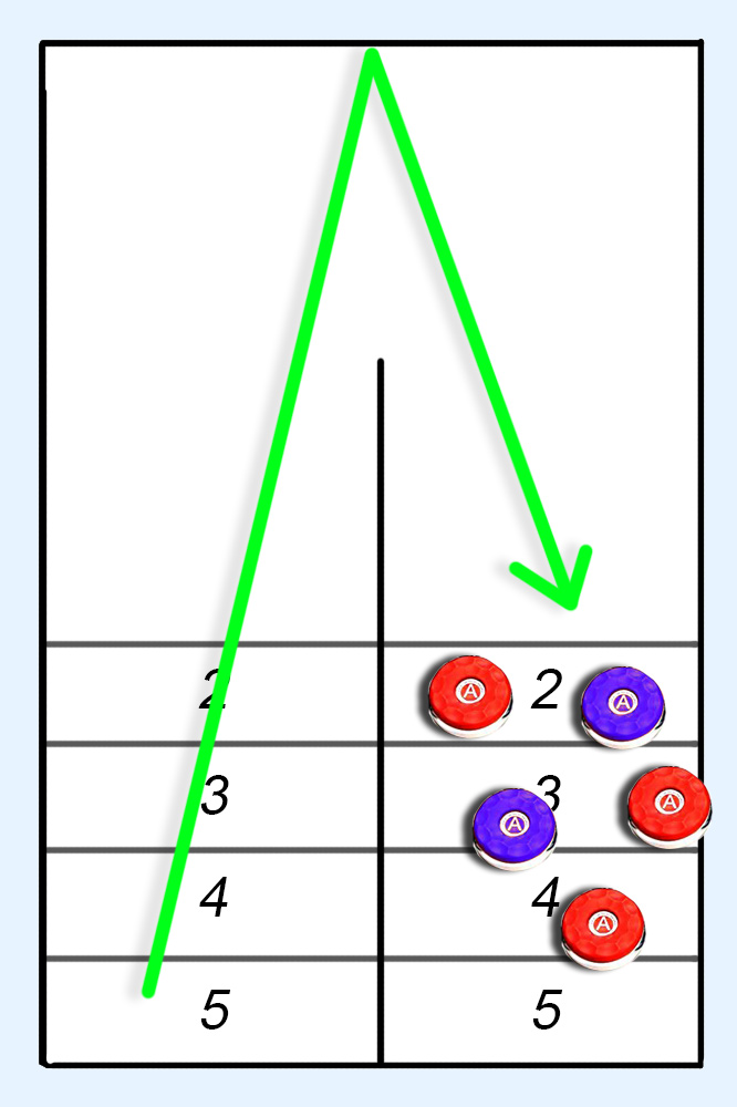 Champion Bank Shot Shuffleboard Table Liberty Games