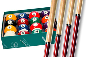 The Rene Pierre pool table accessories