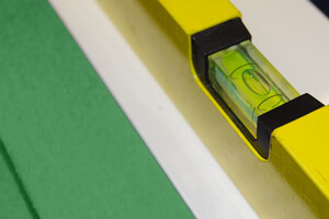 Levelling the Roma pool table