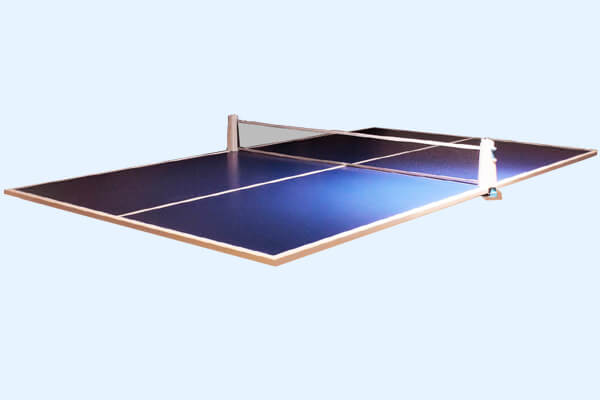 Optional table tennis top for the Roma pool table