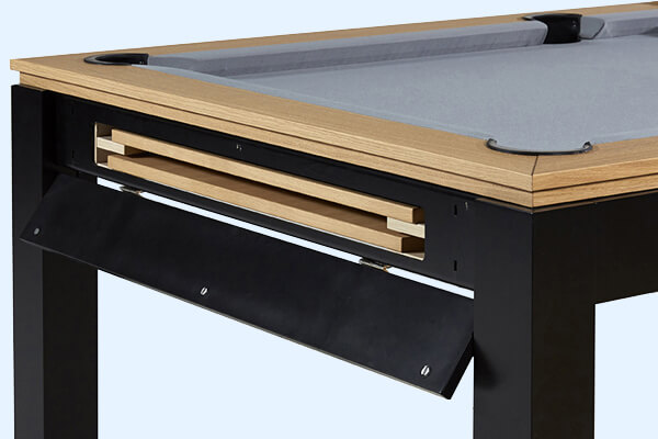 The storage drawer on the Horizon
