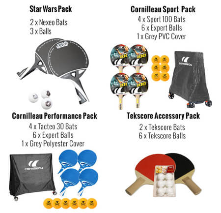 Cornilleau table tennis Star Wars accessories