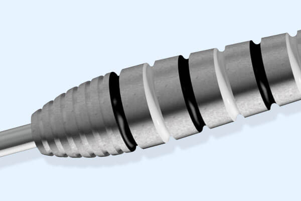 The barrel of the Global dart