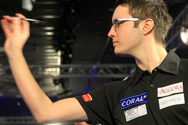 Darts player Adam Hunt