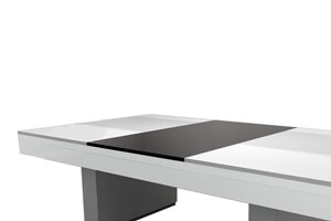 The Lisbon Slate Bed Pool Table with a table top