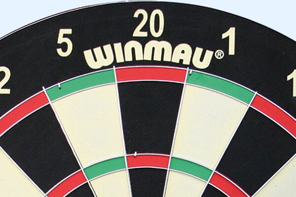 part of the Winmau Family dartboard