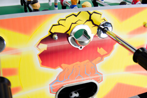 Nuclear Foosball table graphics